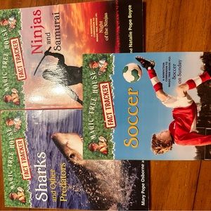 3 magic Treehouse Fact Books